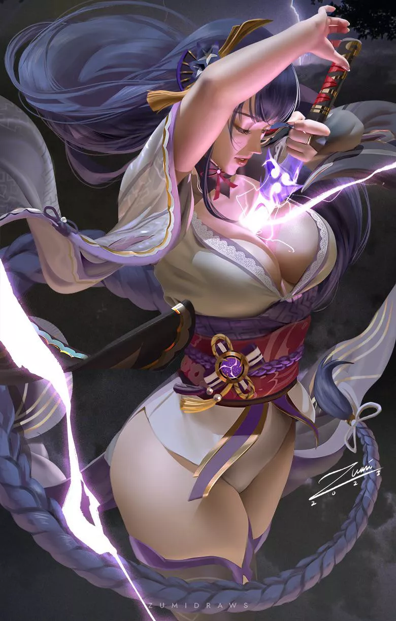 Raiden posted by Natsu_1000