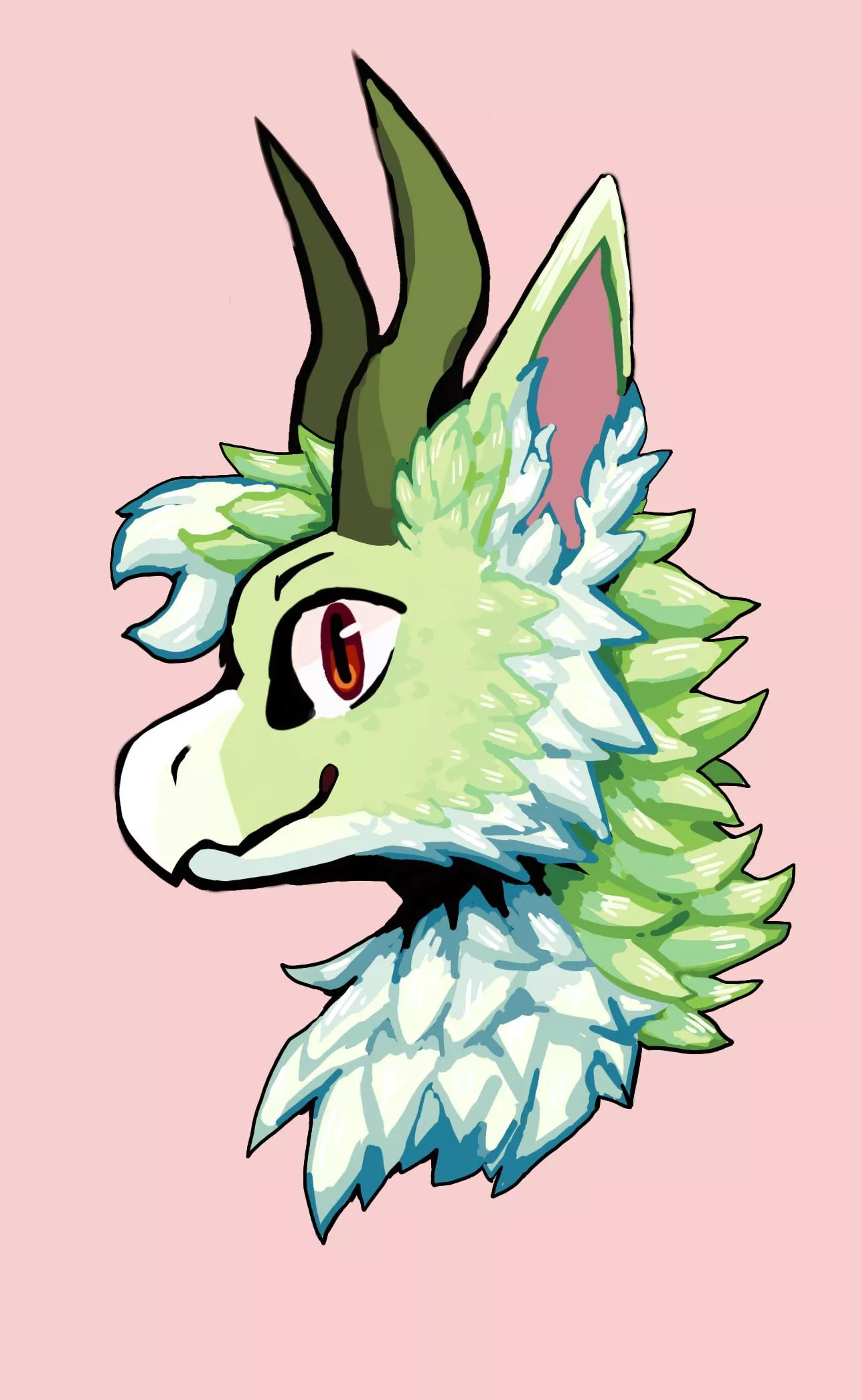 Recent art i got (by u/fiery_lotus, tysm :3) posted by NotTheMinty