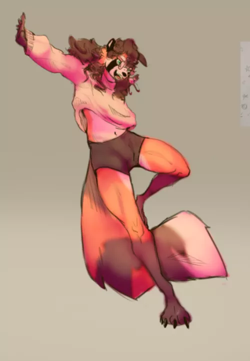 red panda! by Tom-SkullOcy