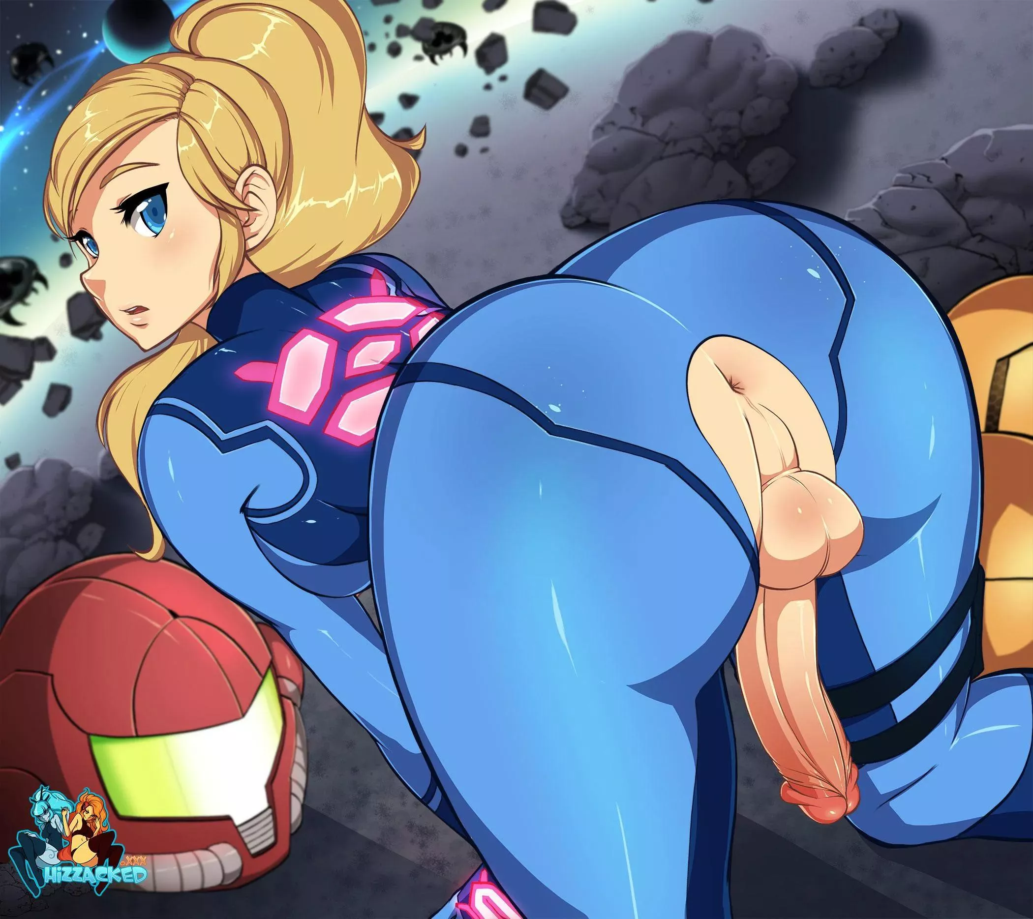 Samus is so beautiful and she's ready to take it deep in her booty! (Hizzacked) posted by metanoia-kiwa