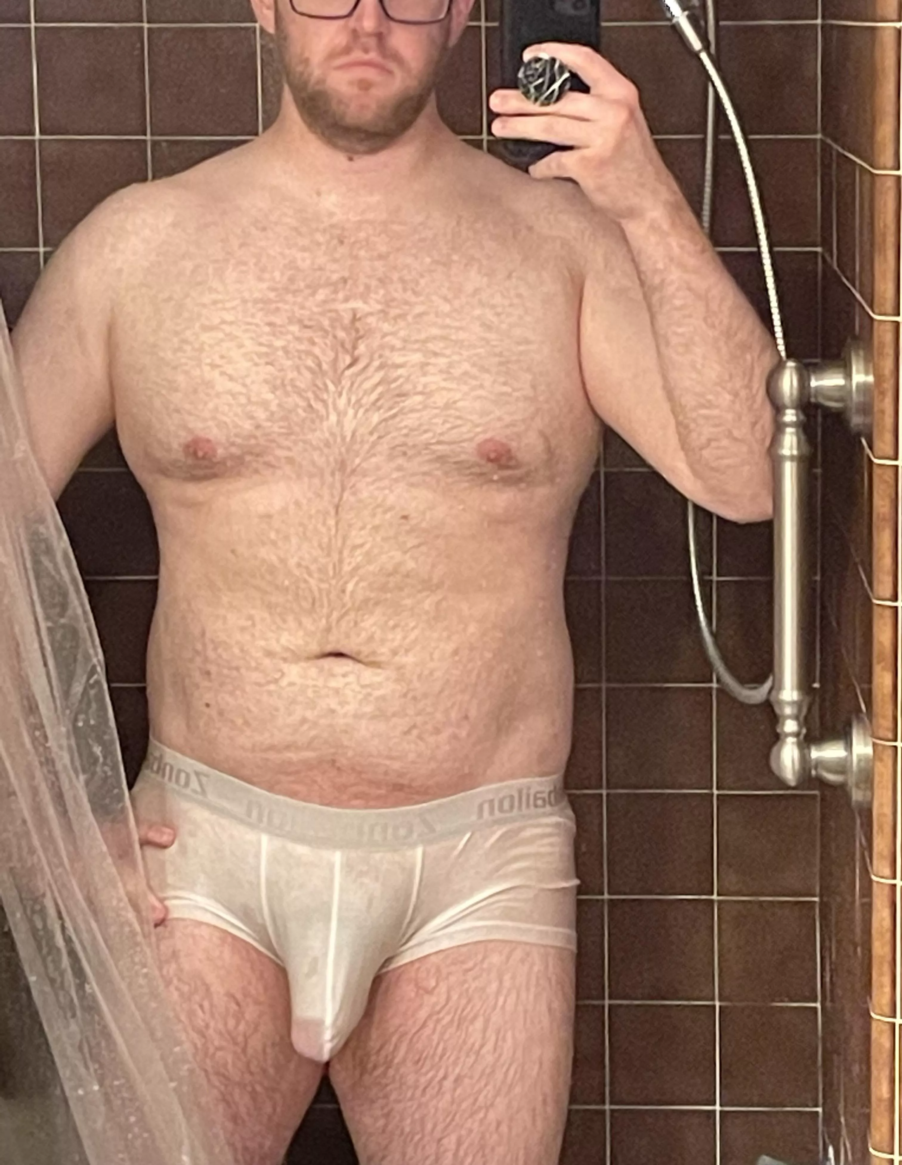 Shaved my face two weeks ago, but still got enough to surpass scruff posted by Front-Advantage-7035