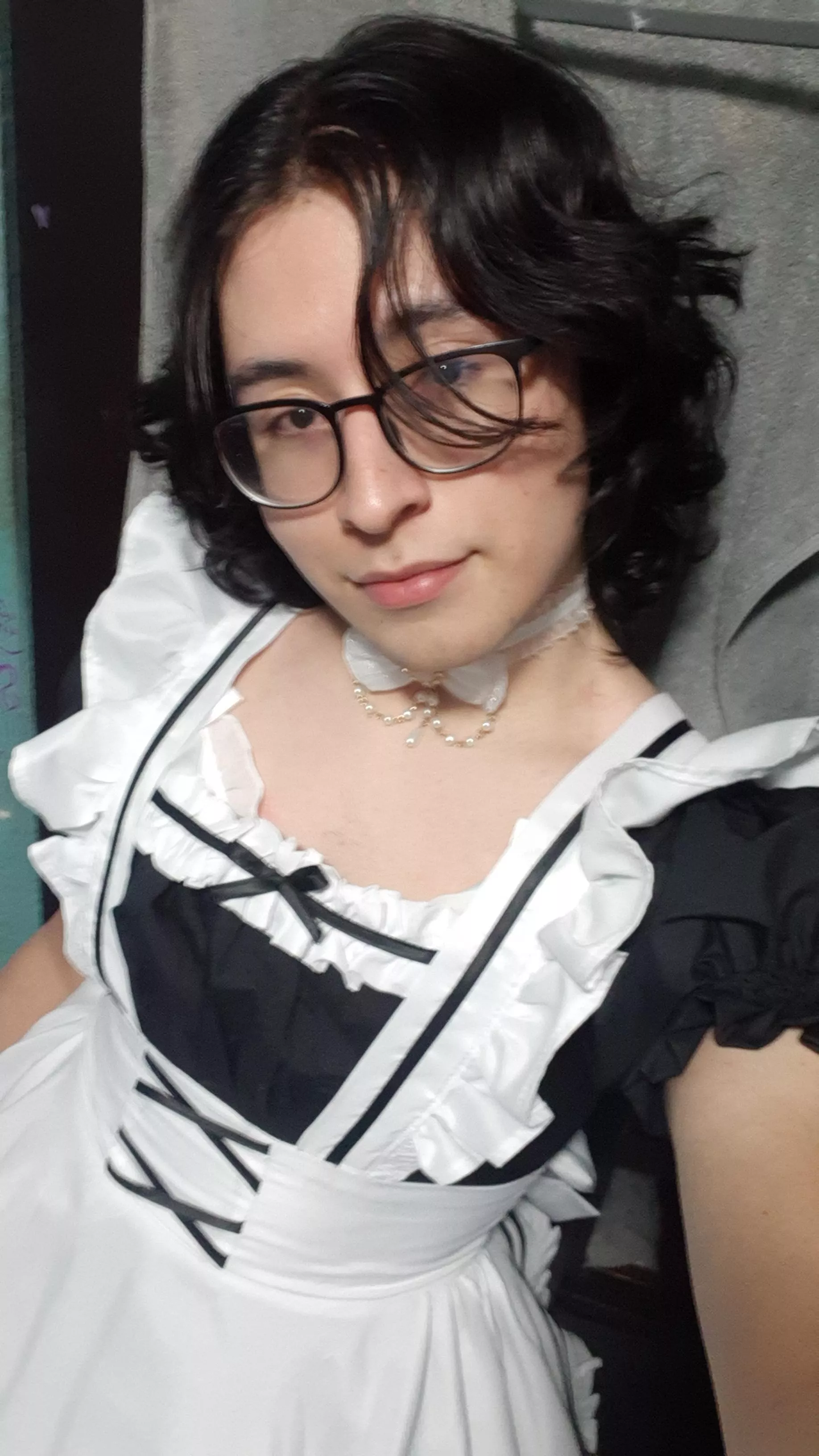 (she/they) the first time i used my maid costume posted by taylorharknxss