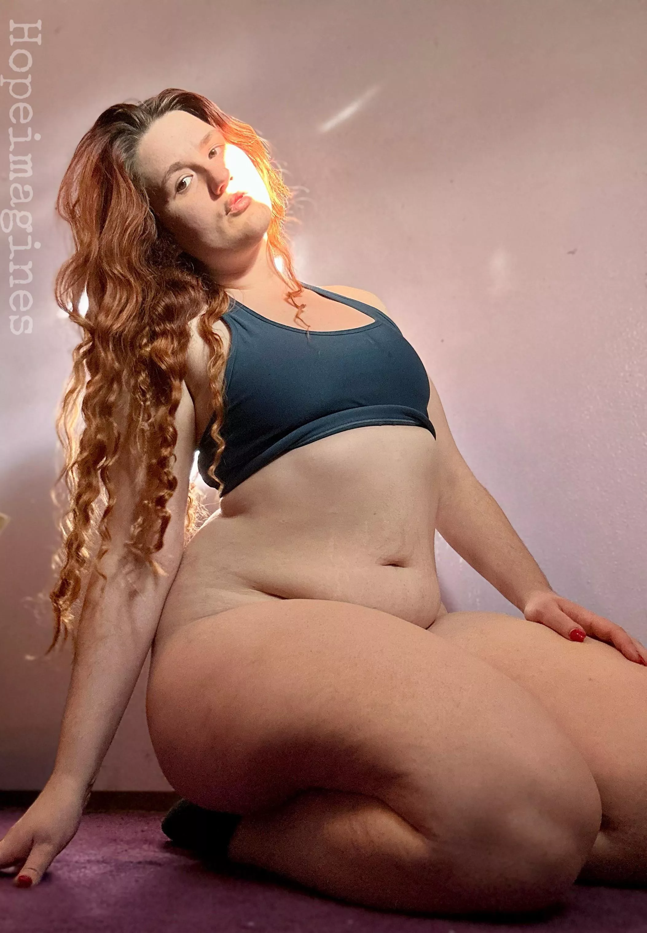 Sometimes a thick girl on her knees is all you need 👅 posted by HopeImagines