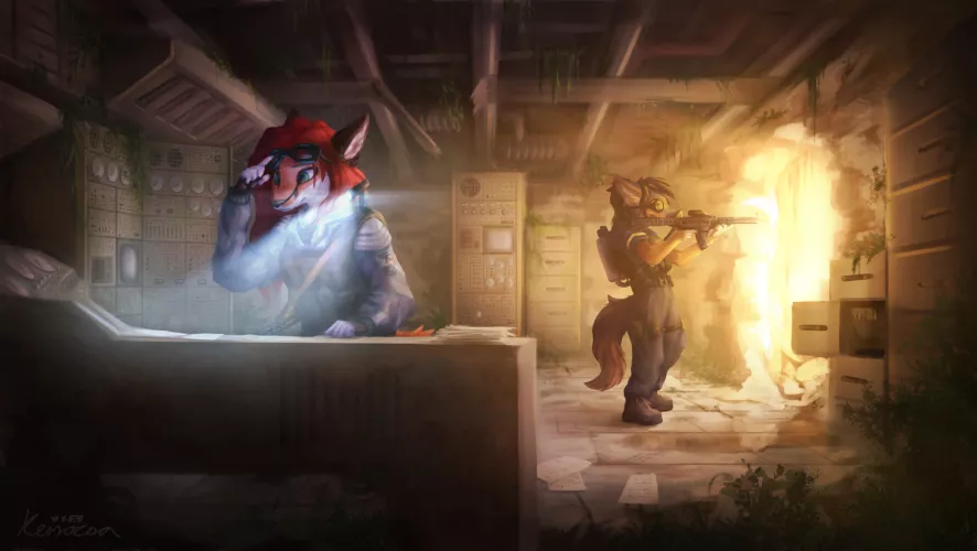 Together we'll survive this. [by me] by Kenocoa