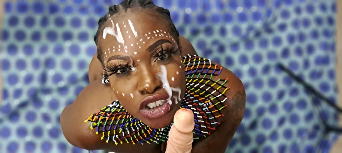 use my African face as you sperm dish by Sweet_melanin101