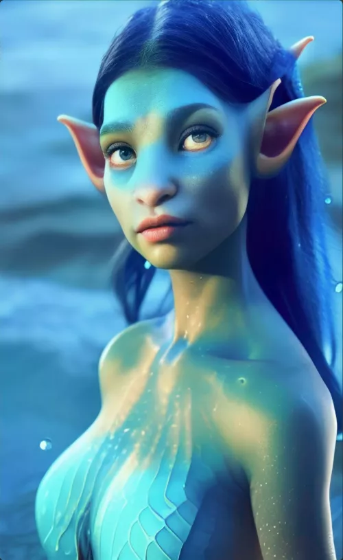 Water 💦 Elf 🧝🏻‍♀️ by Remarkable-Rain8424