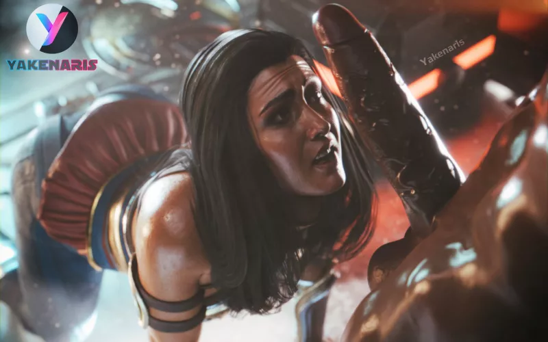 Wonder Woman discovering new BIG things (Yakenaris) [DC] by Kuro-Oji