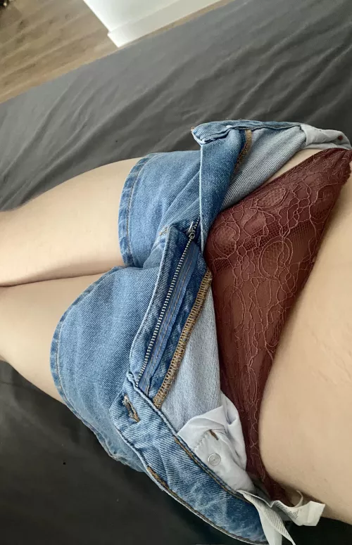 Would you pull them down for me 💖 by FemboyNelii