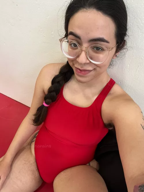 your hairy lifeguard is here to save you 🫡 by petalb4bie