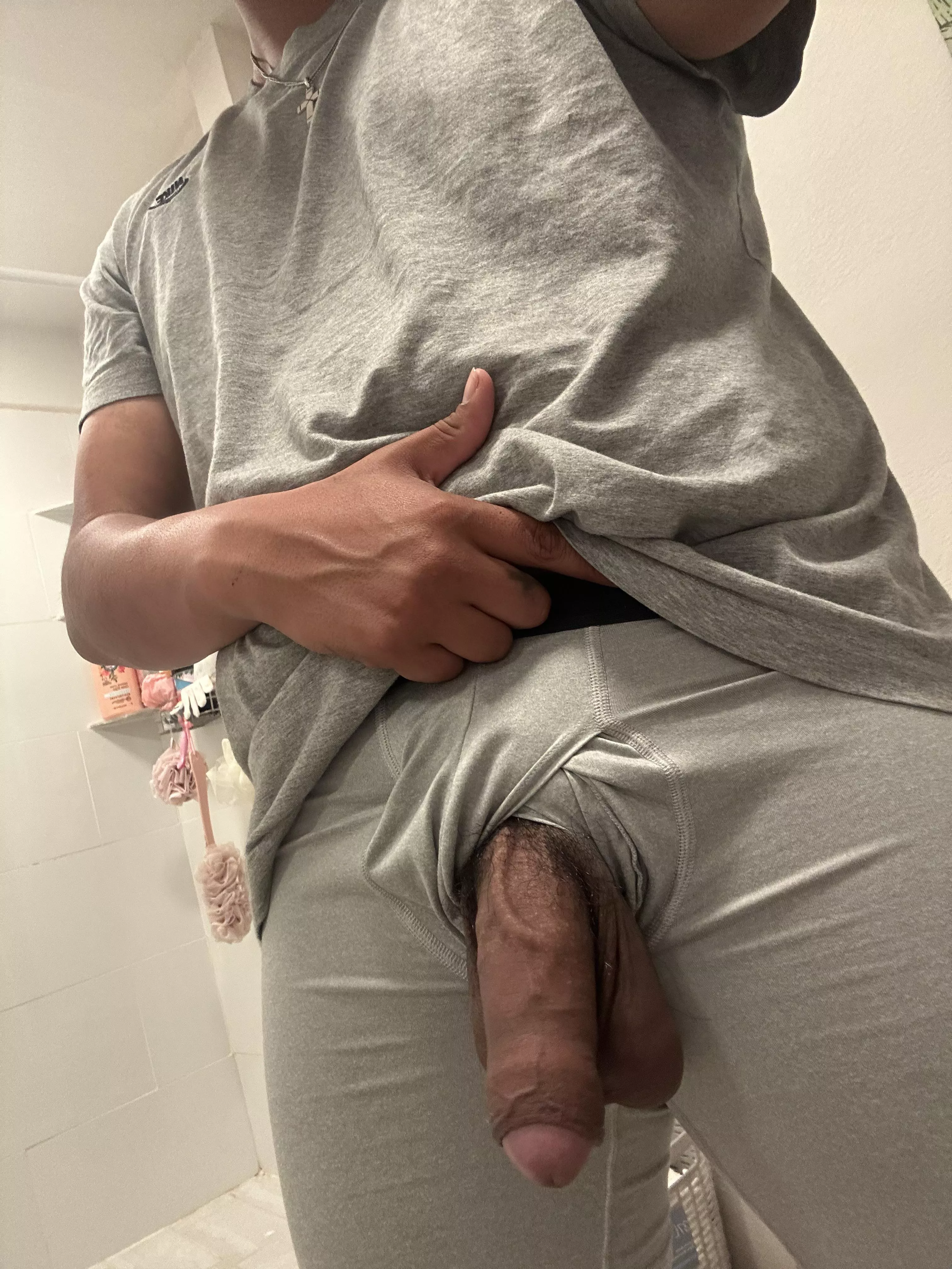 22m Latino here 💦 . How y’all like my uncut softie?? posted by papas245