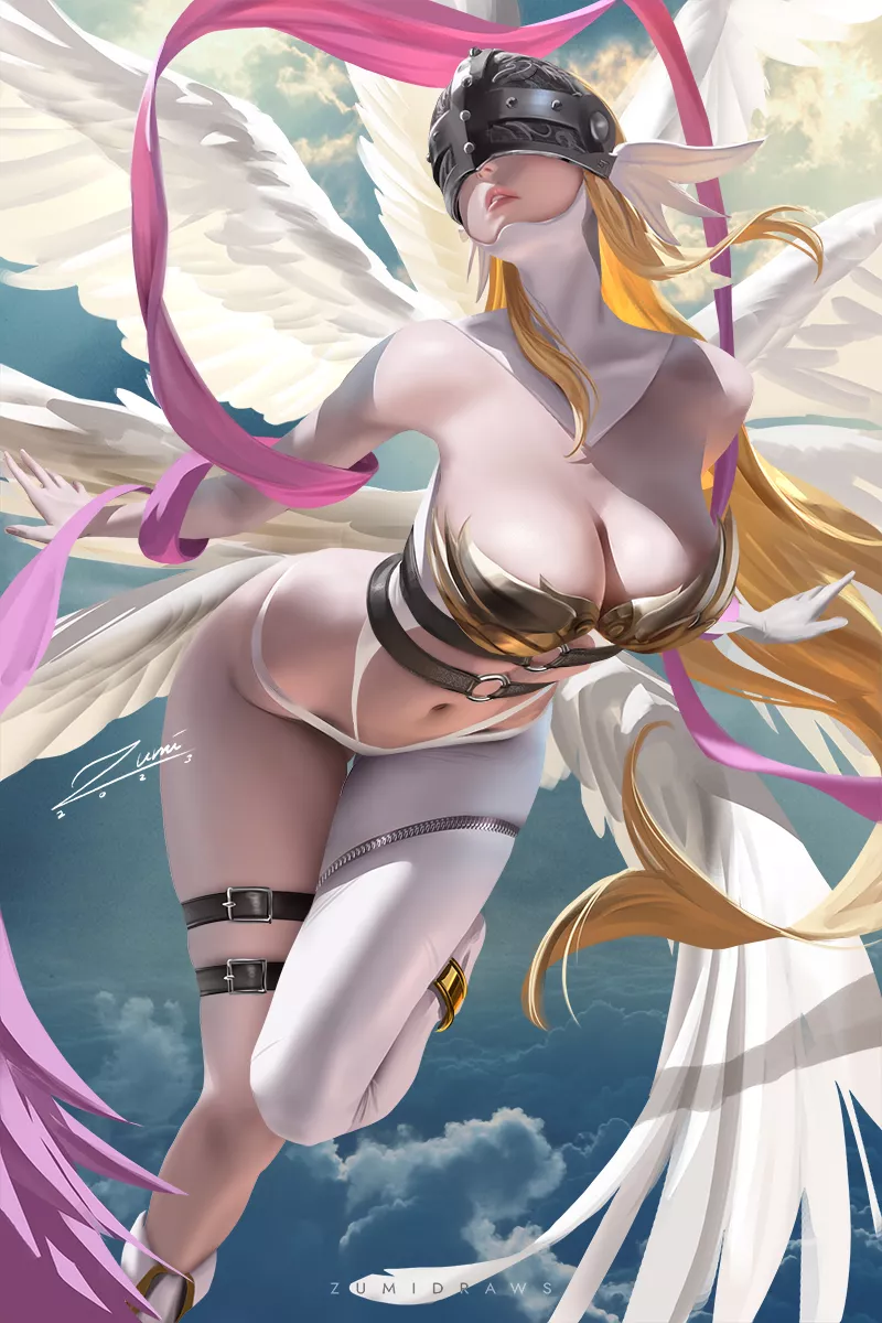 Angewomon (Zumi) [Digimon] posted by Kuro-Oji