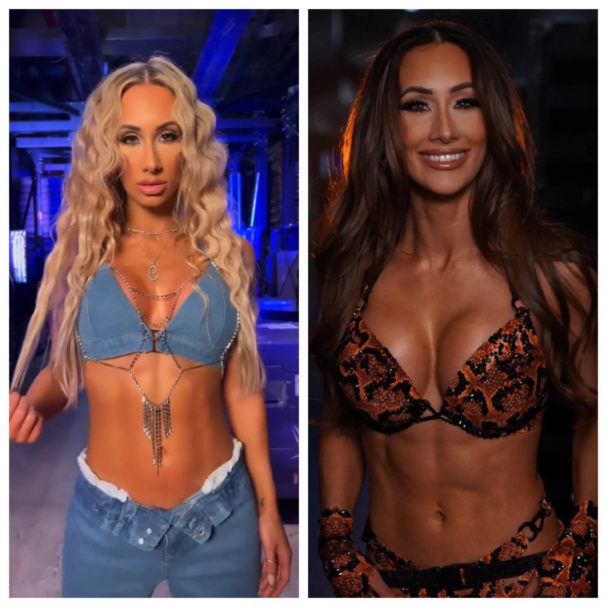 Carmella Blonde vs Brunette posted by chachacha32