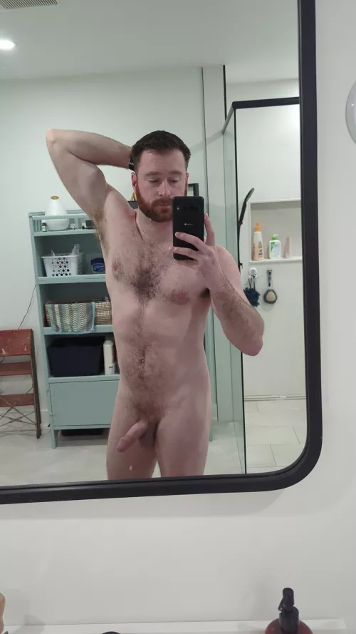 Caught myself enjoying the view by abazinga