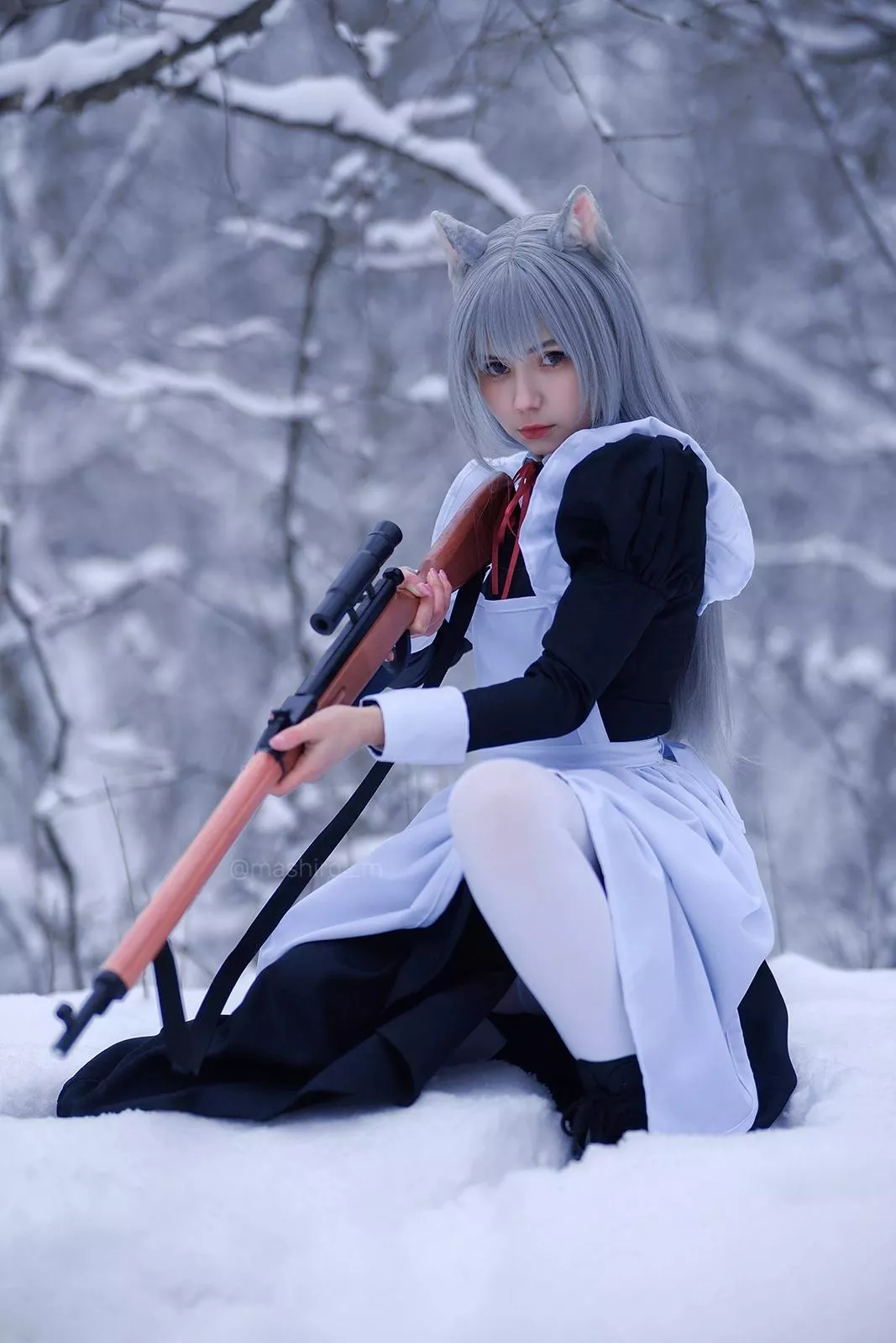 Cosplay on art Fkey. by Mashiro posted by Mashiro__M