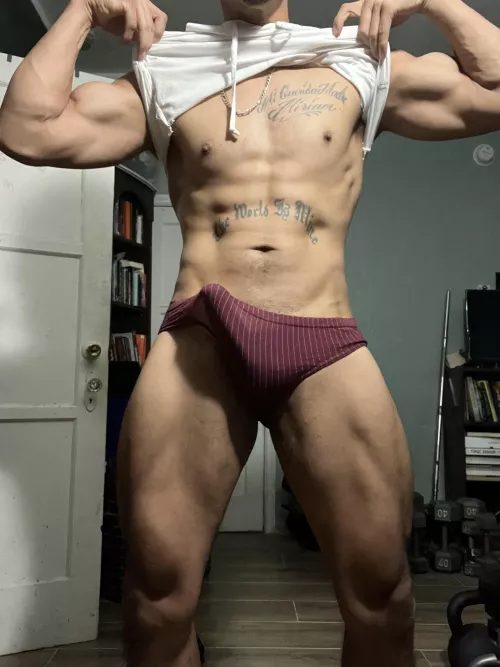 Cum under both pits. by KingAdonis06