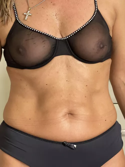 Husband took a photo of me after coming out of the shower. I hope like looking by Charlie-Boy123