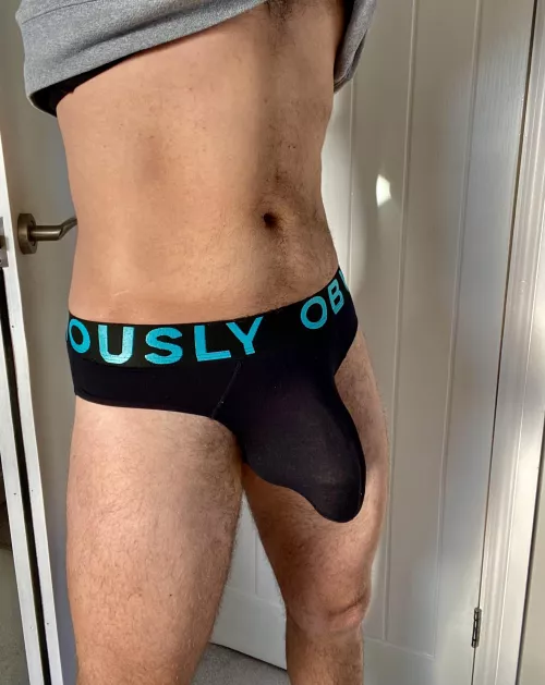 I love it when you can see it through the bulge. by greengiantnsfw