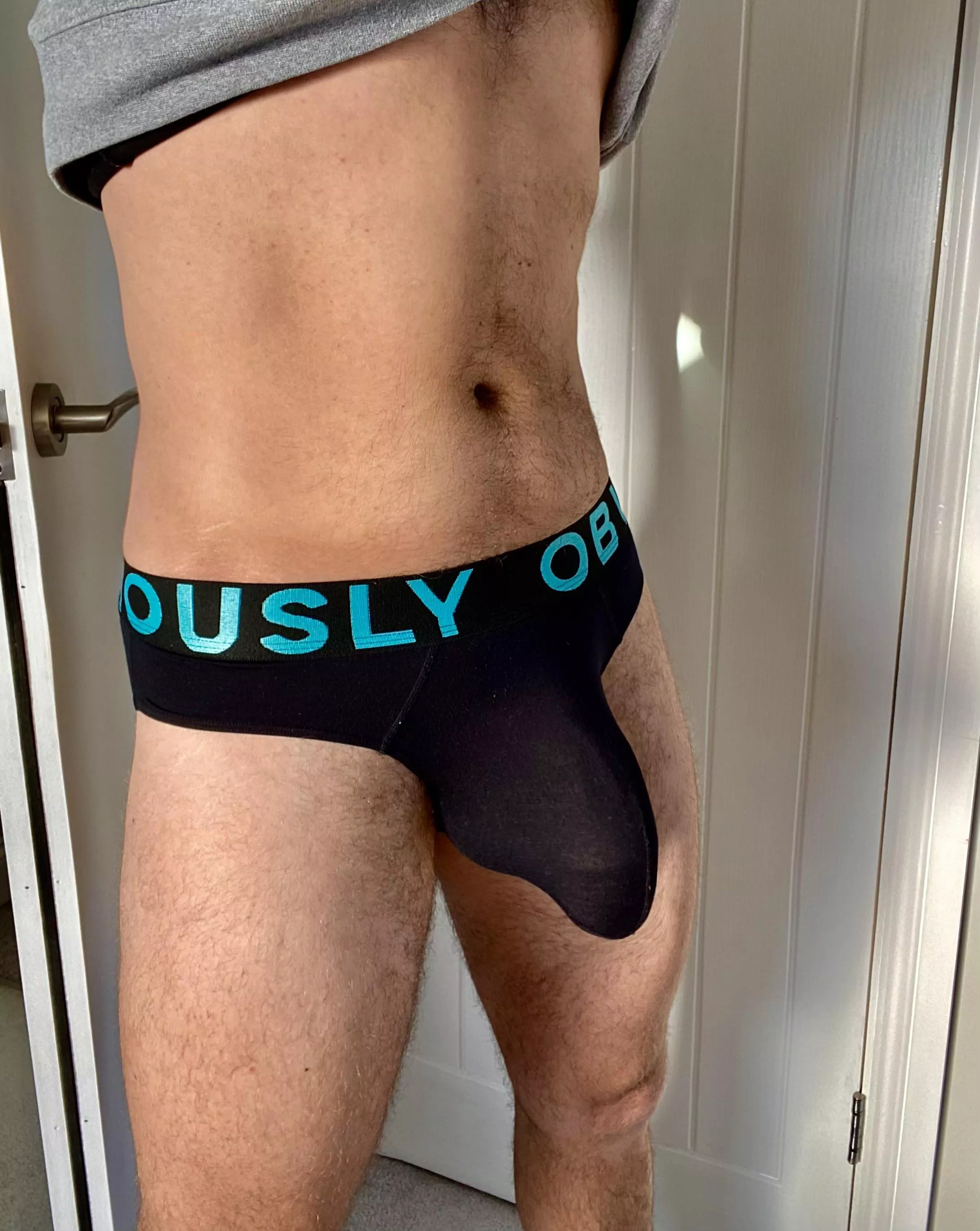 I love it when you can see it through the bulge. posted by greengiantnsfw