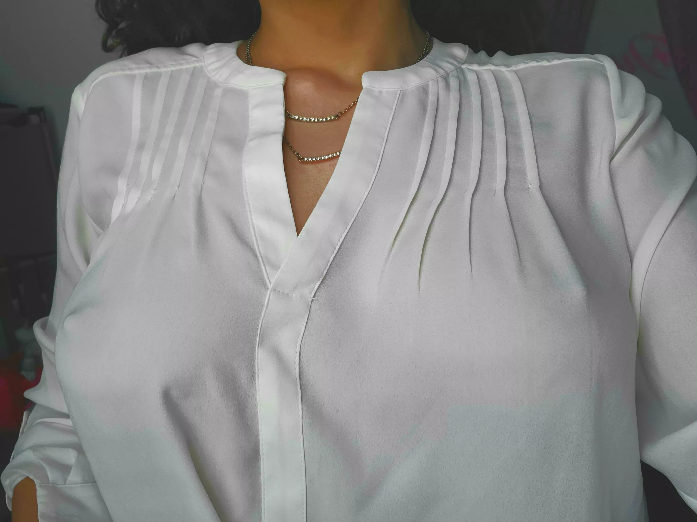 I was told to put a bra on for going out to dinner. I don’t think it’s that bad posted by pinkduchess