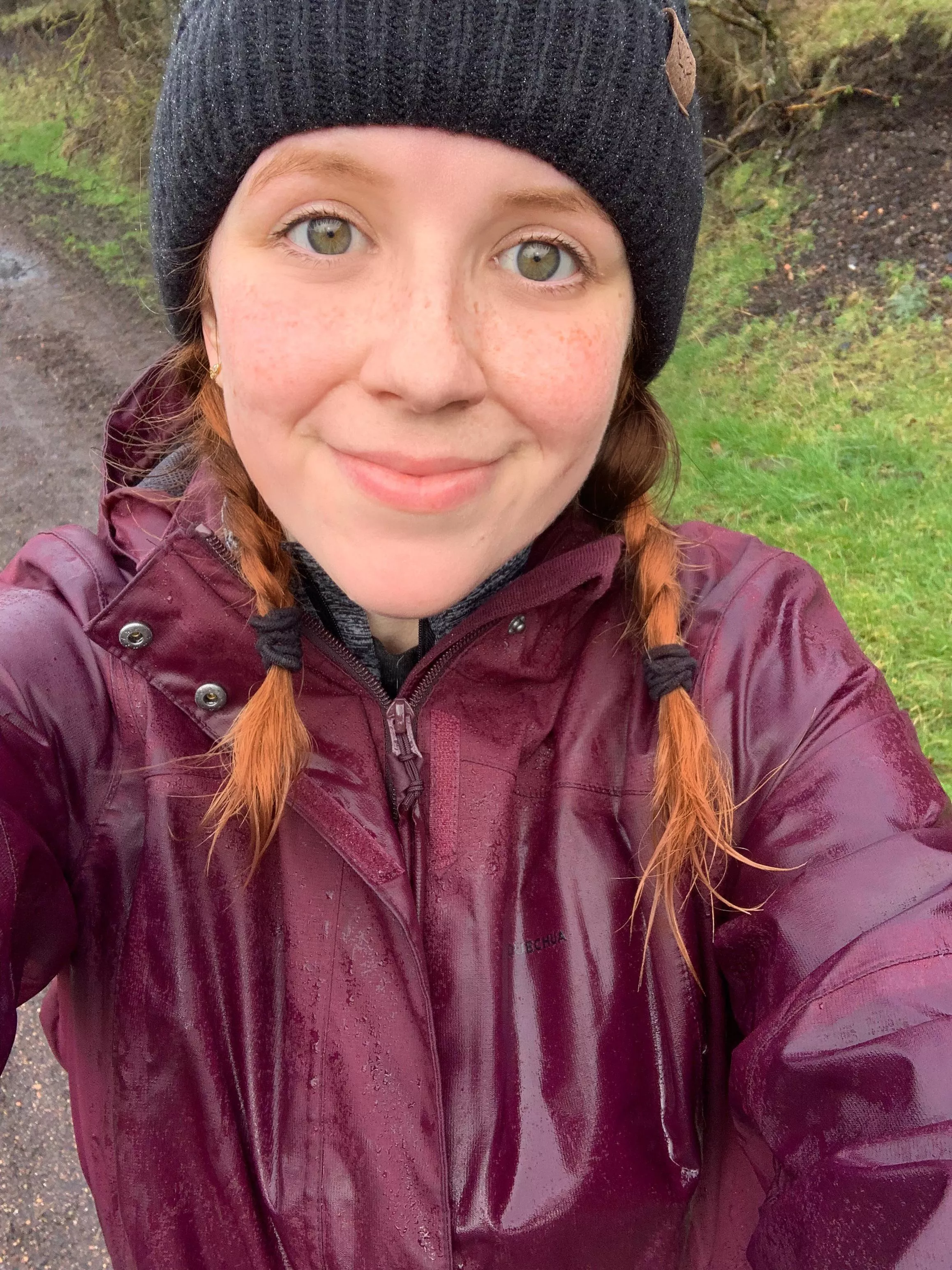 It didn’t rain the whole time I hiked today… it took a break for some snow 😂 [F] posted by snildeep