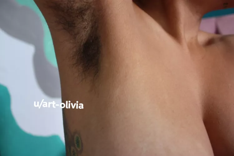 My body hair is thick, black and strong. worthy of a powerful latina by Art-Olivia