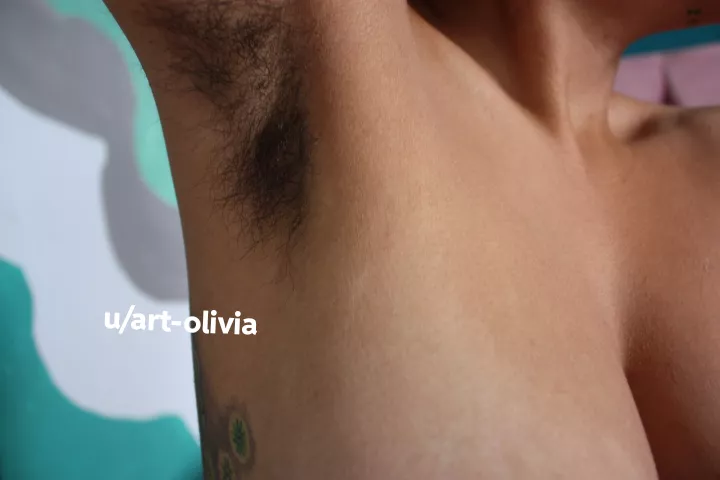 My body hair is thick, black and strong. worthy of a powerful latina posted by Art-Olivia