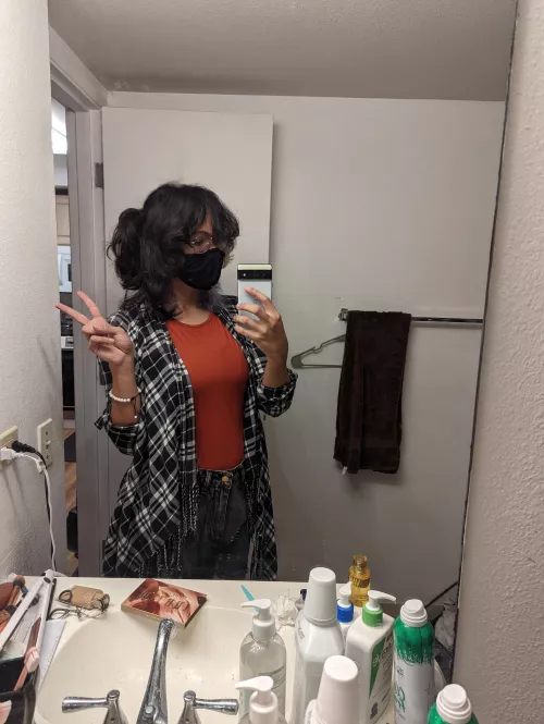 my hair gives Akali vibes and I'm all for it by Melo_DS