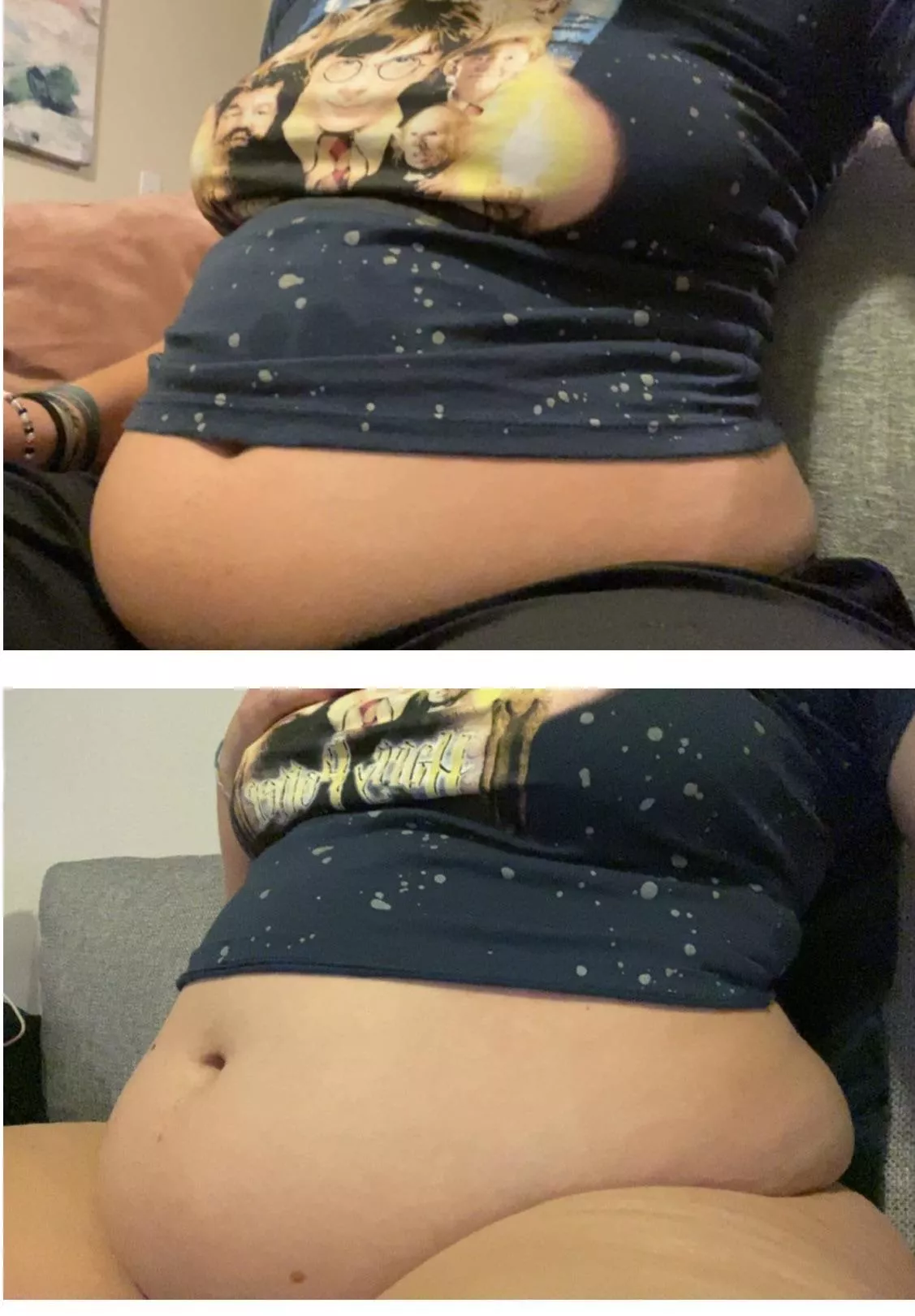 Only 3 months apart 😳 posted by Poptartbelly