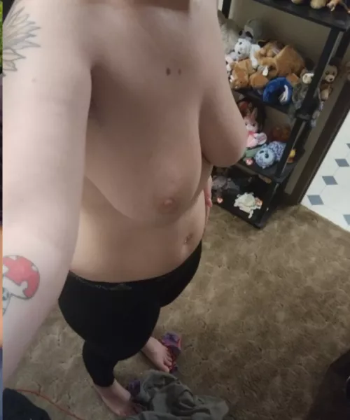 Post workout body. Lady want some tits (f) by rainbowalicorn85