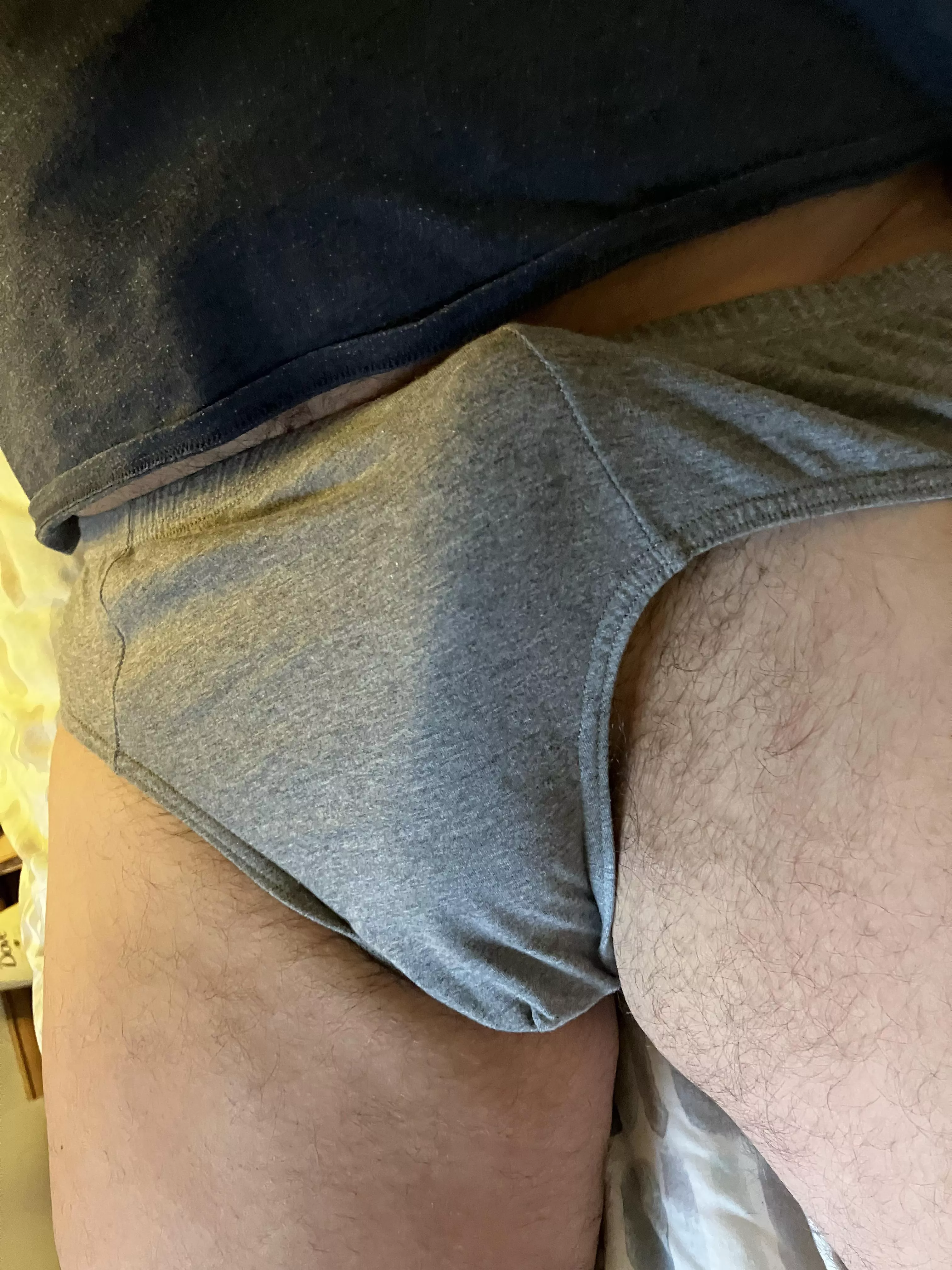 Stupid small underpants… posted by Apprehensive-Data603