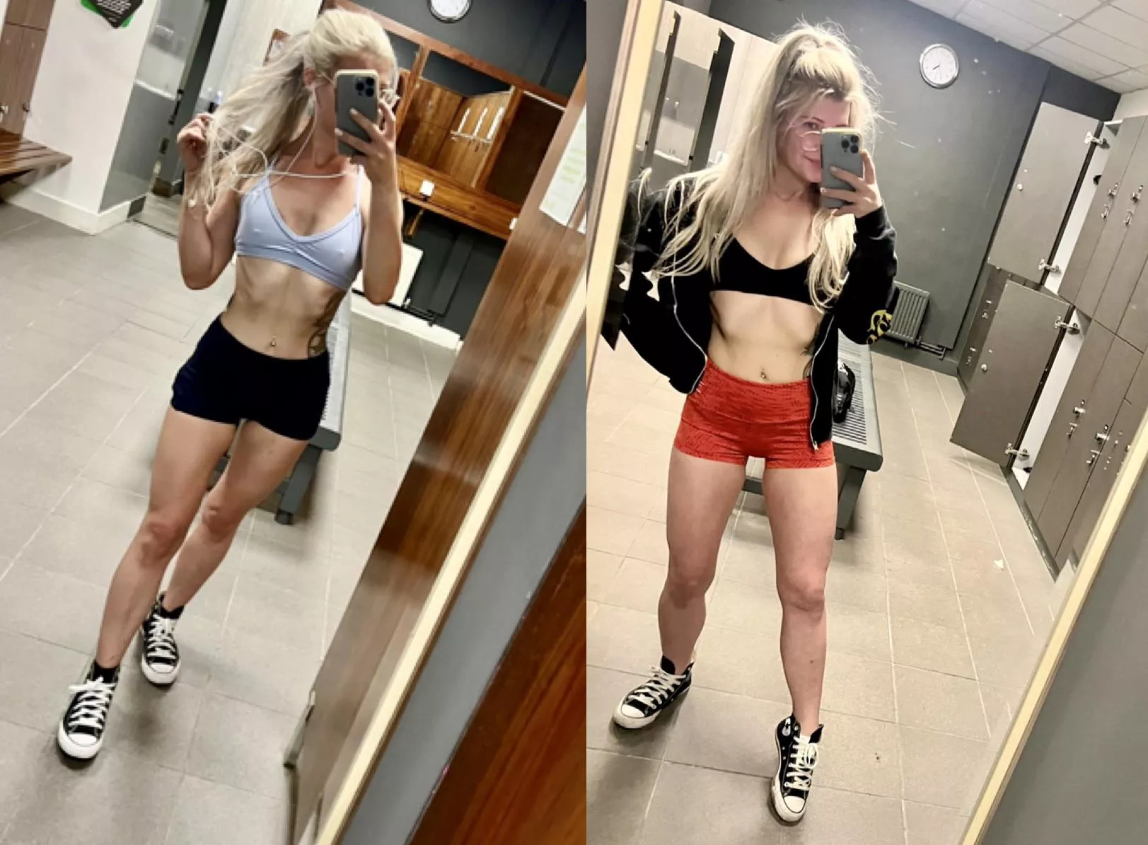 Summer shred VS winter bulk posted by KittyPAWGx