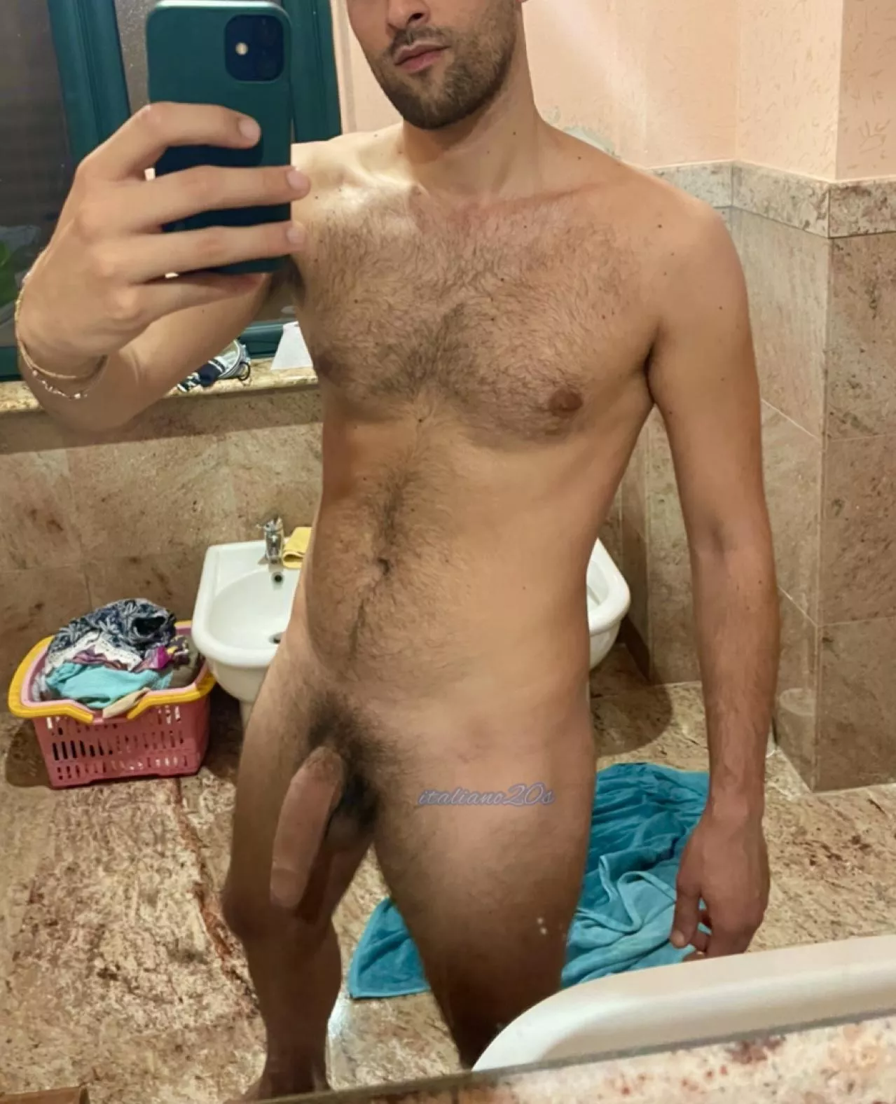Who wants to make my uncut dick hard? posted by italiano20s_OF