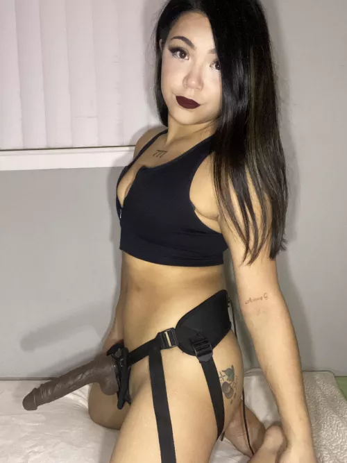 Who wants to replace my pillow and take on my strap? by ilyanastasia