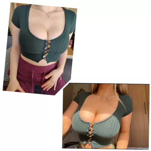 1 year difference, I lost weight but my boobs grew several sizes xoxo by Fabulous-Response125