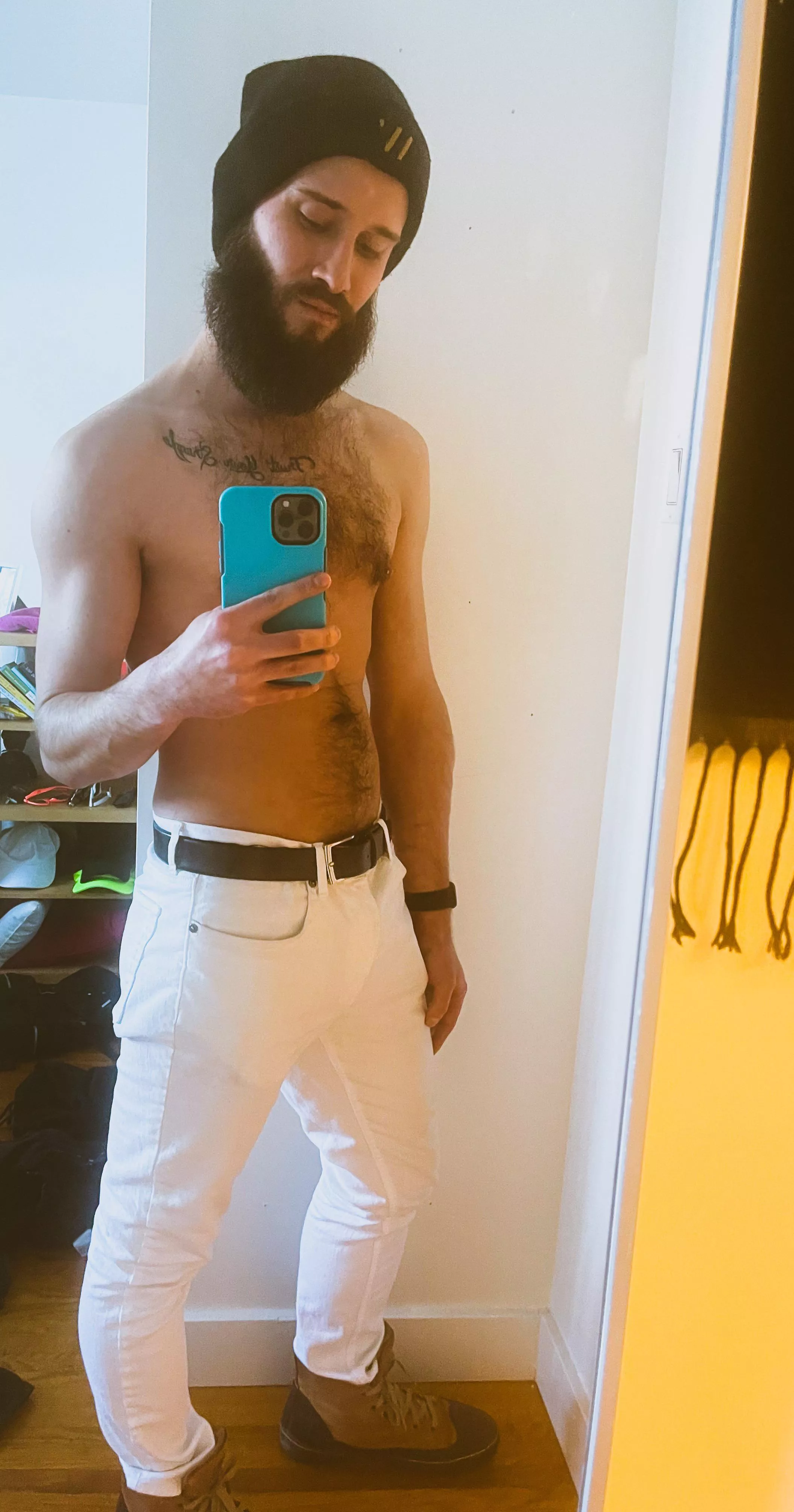 -45 tonight ugh! Good beard weather at least 😈 posted by bearded_otter4u