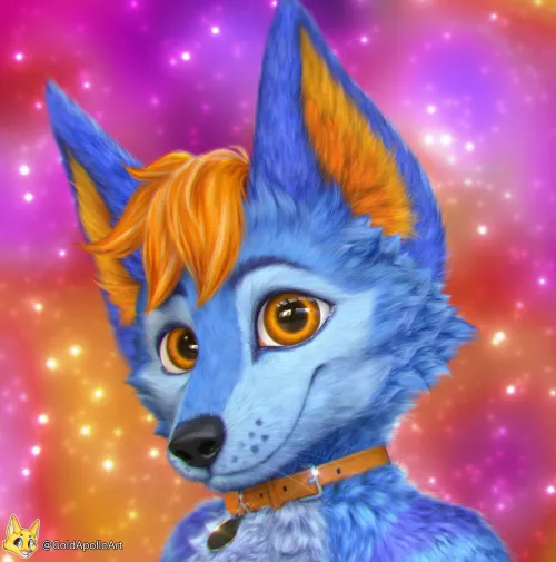 A sweet smile by GoldApolloArt