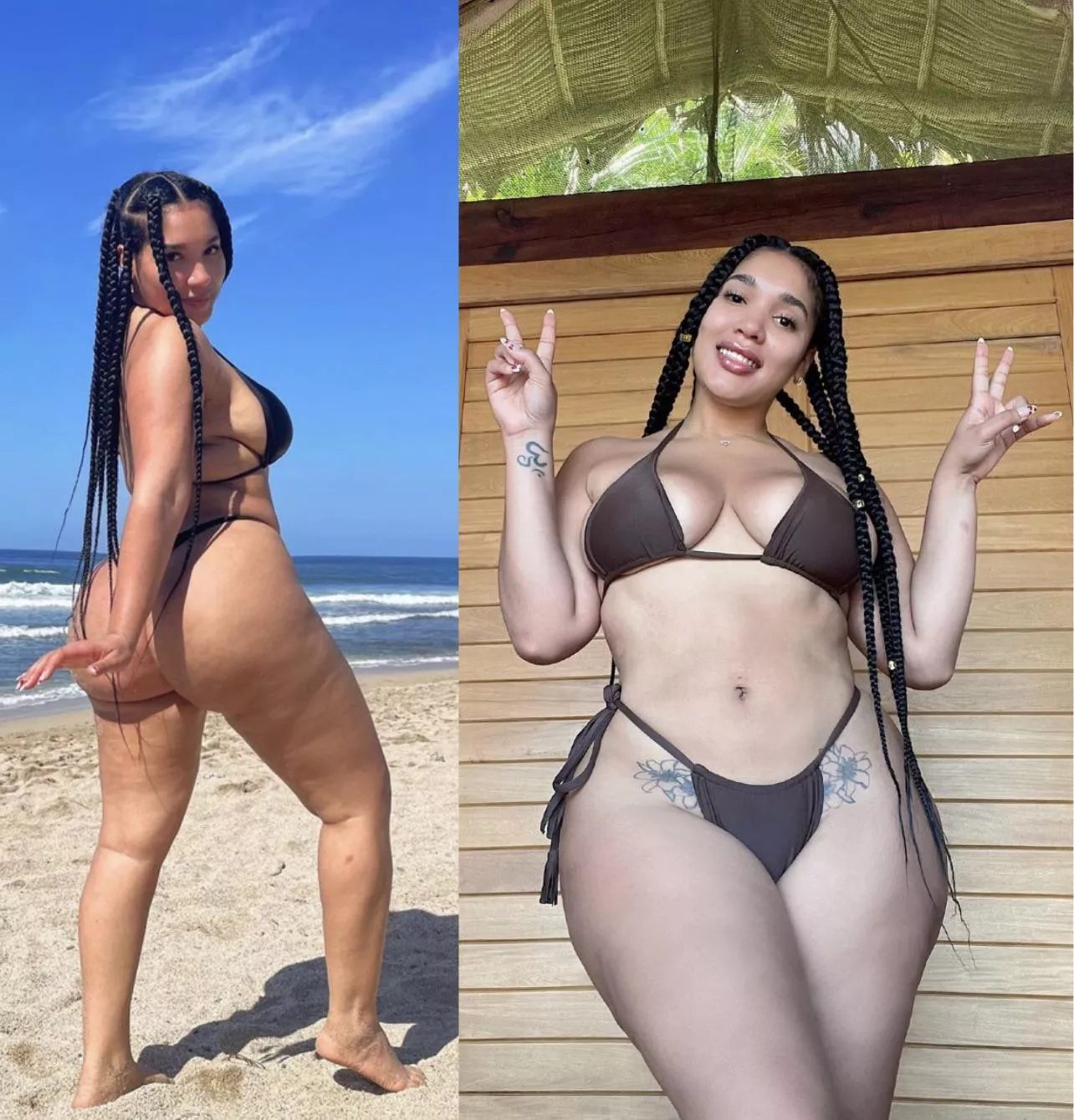 bikini weather ☀️🤎 posted by DiscreetNYC5