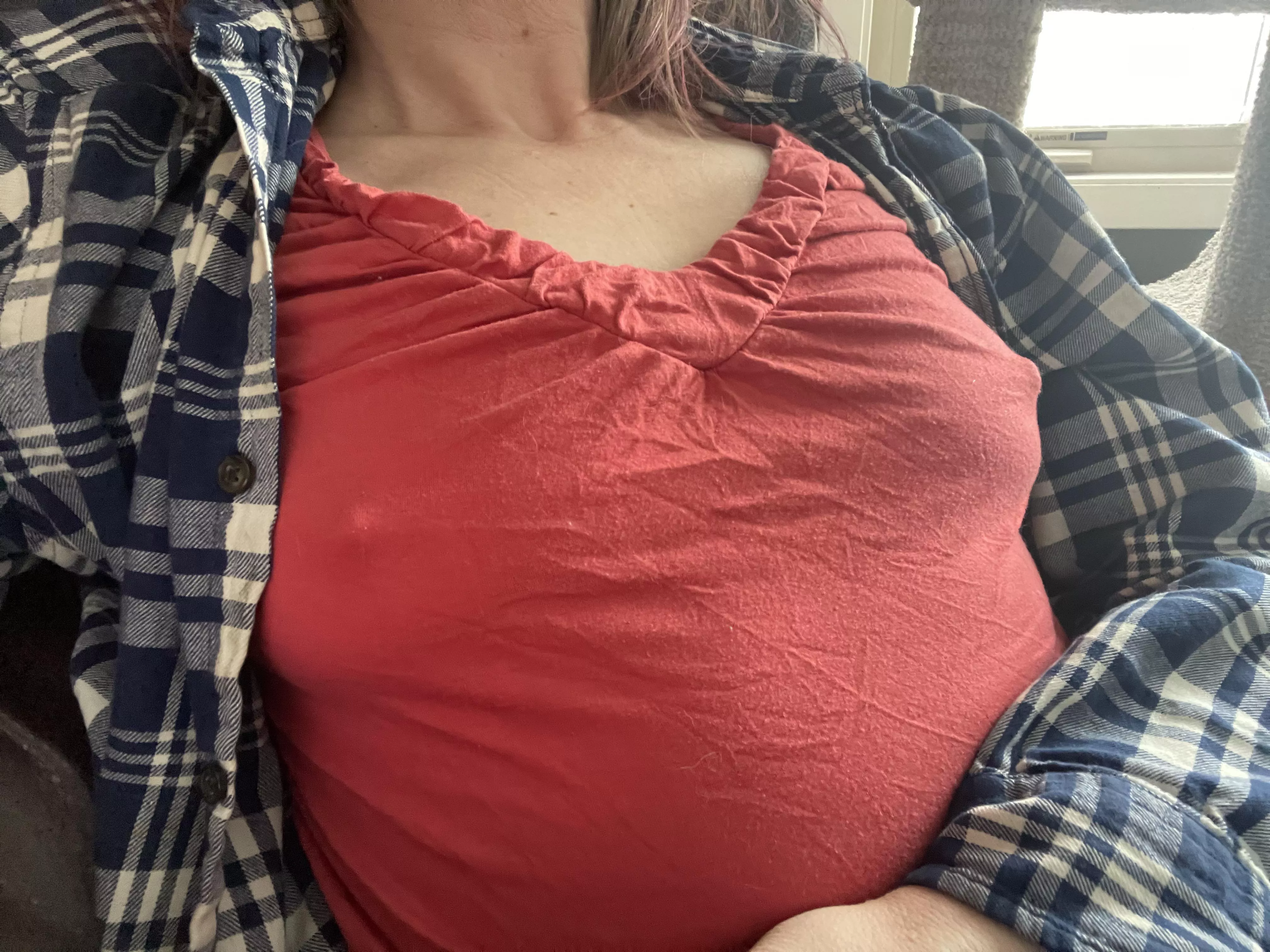 Braless… now and always ☺️ posted by a_good_fuck