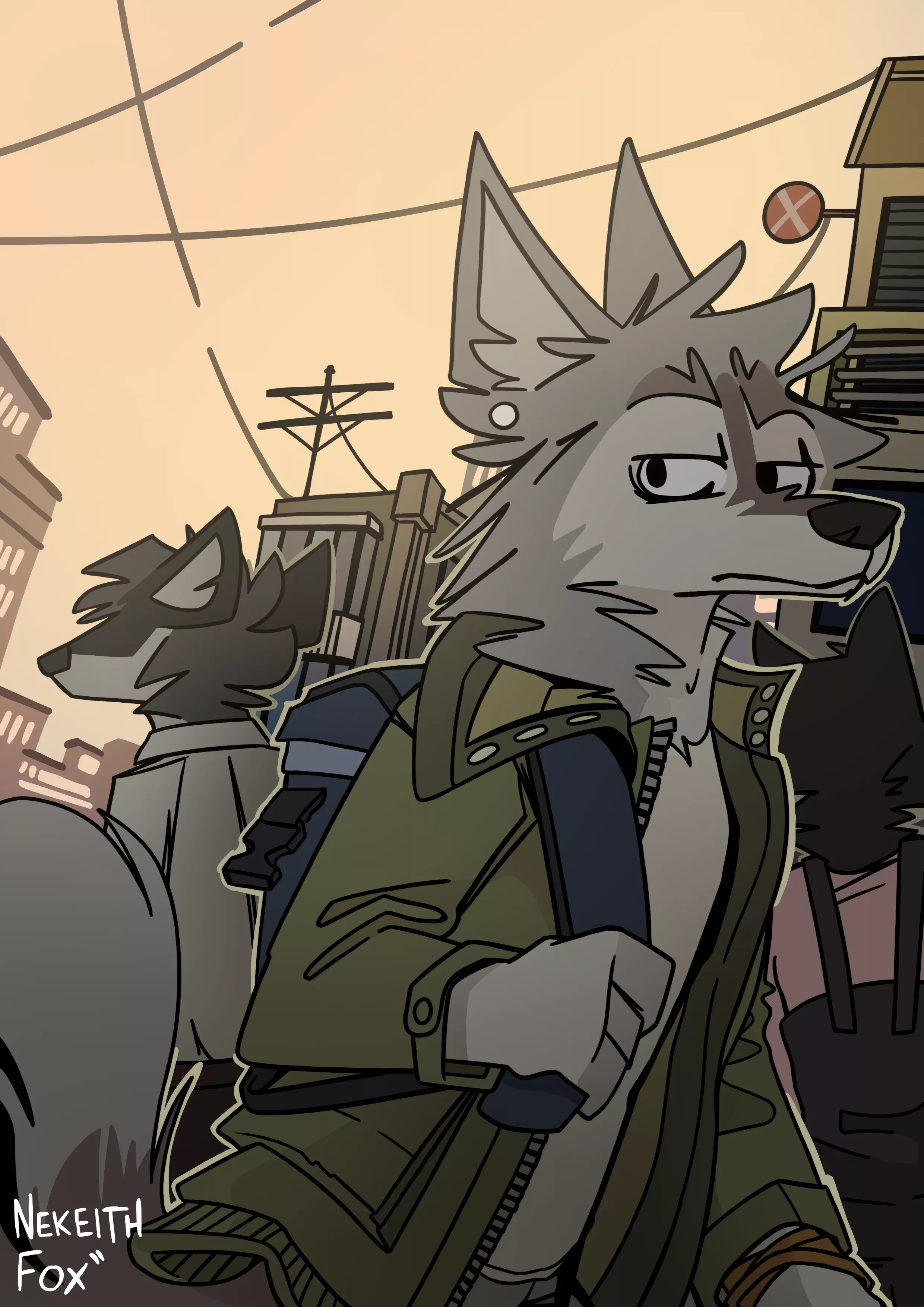 Citizen. (art by me: @NekeithFox on twitter) posted by Nekeith
