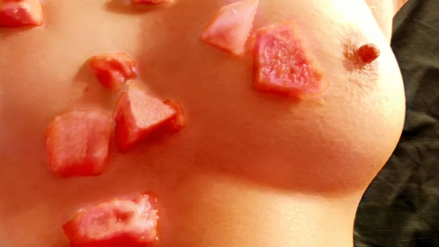 Covered with melon by loveandhappiness247