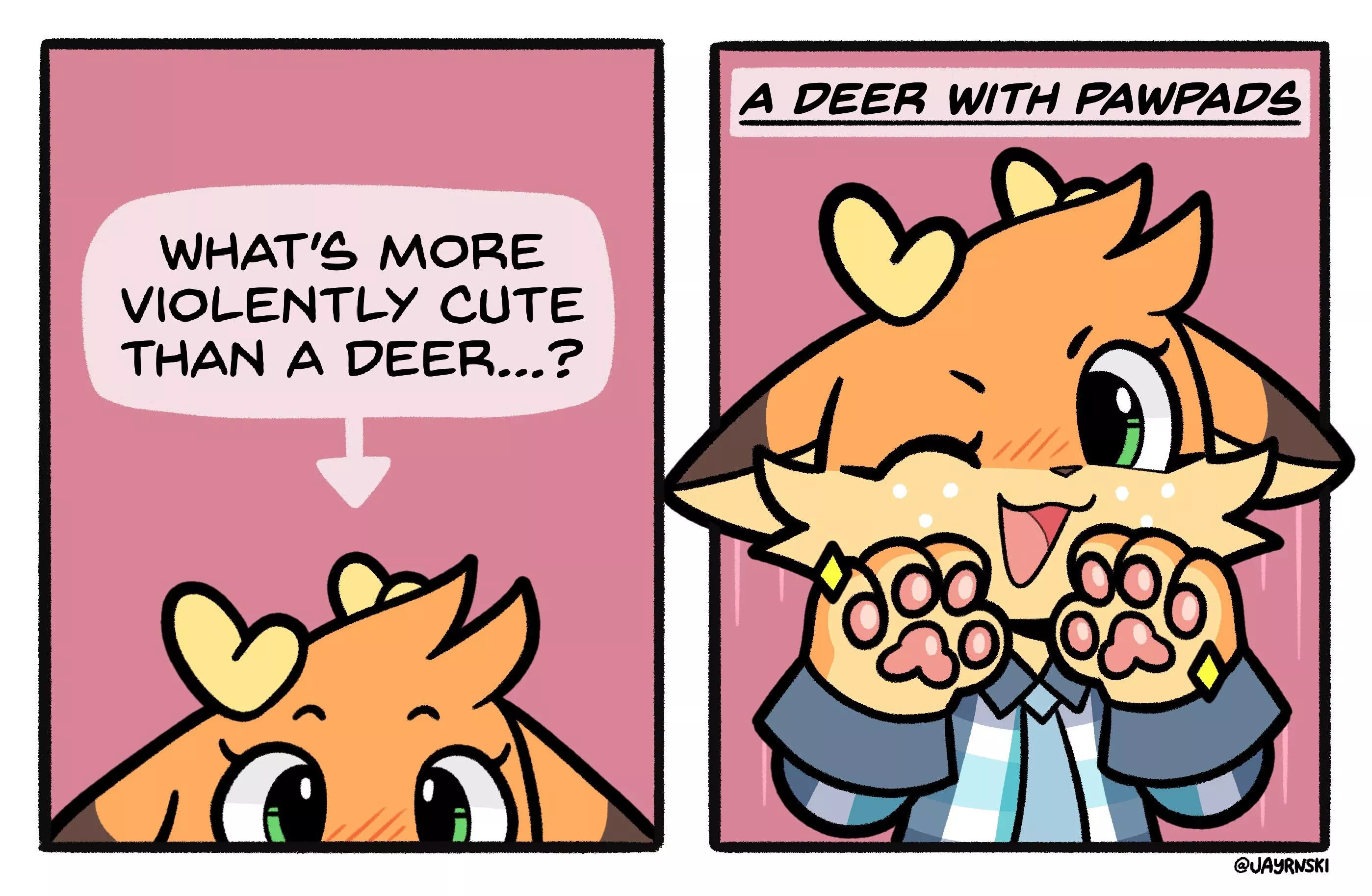 Deer paw pads??? (@jayrnski) posted by JayInDisarray