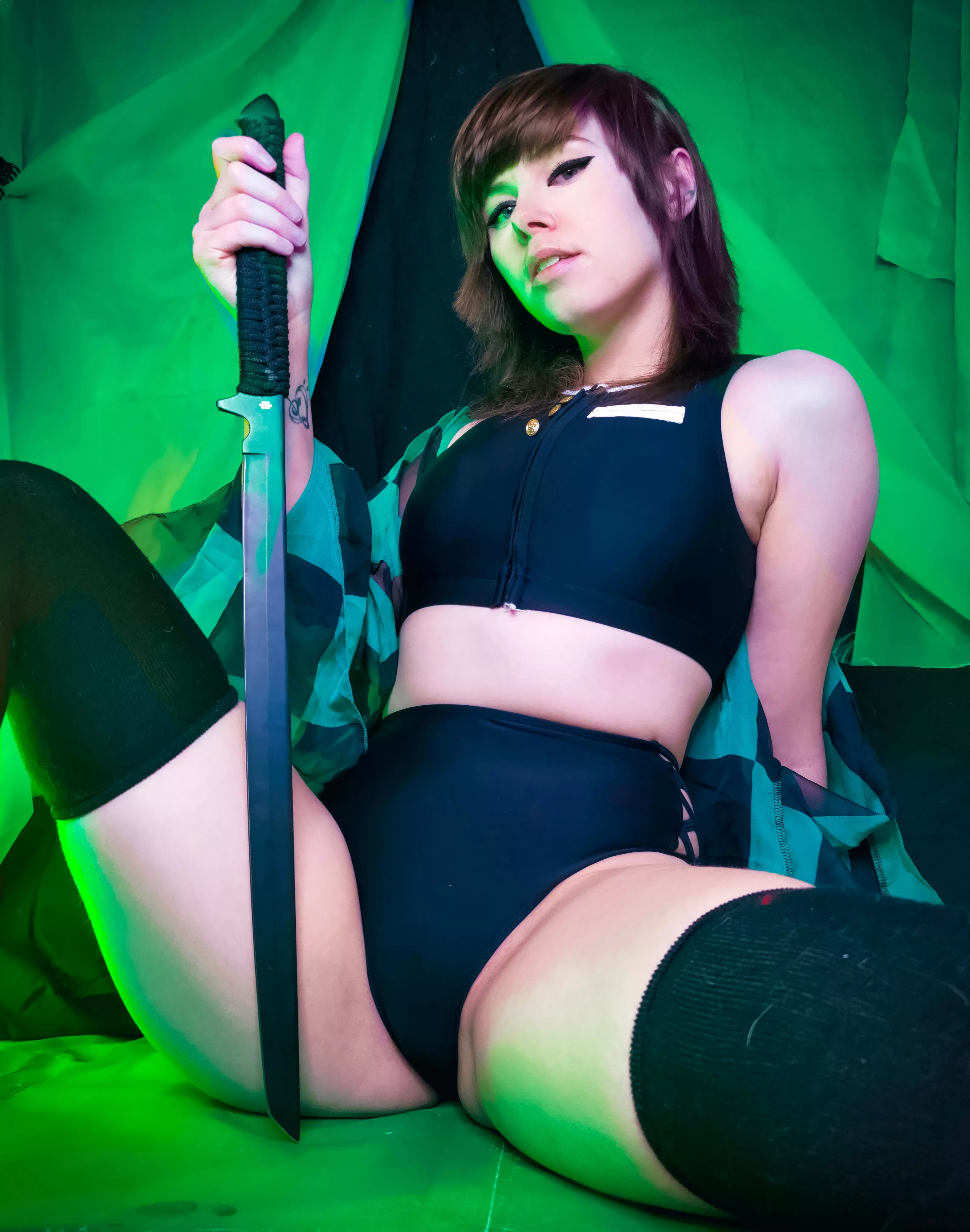 (genderbent) Tanjiro From Demon Slayer By TeddiTerri posted by TeddiTerriii