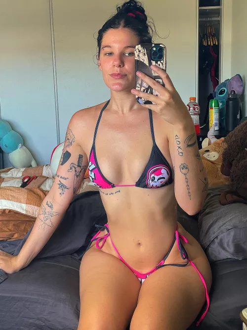 Goth girls deserve goth bikinis, don't you think? by GdayRodeo