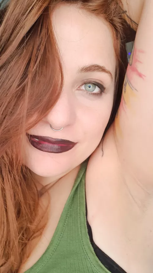 green eyes and purrfect soft armpit by cicutanga