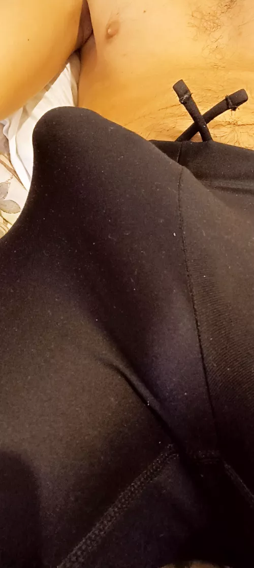 Guess I can't work out wearing this when i'm horny lol by kinky_switch_dude