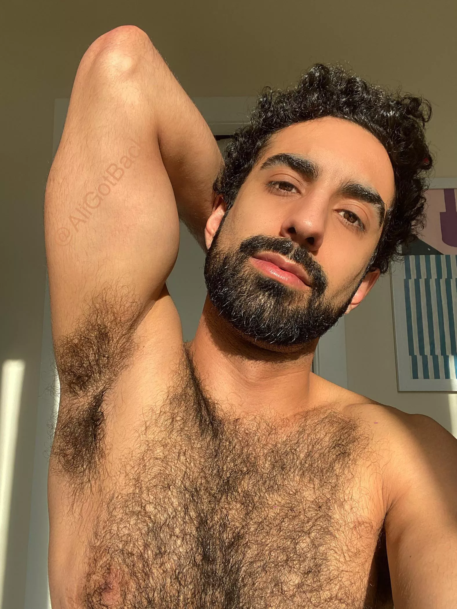 Hairy boy 🦦 posted by AliGotBack