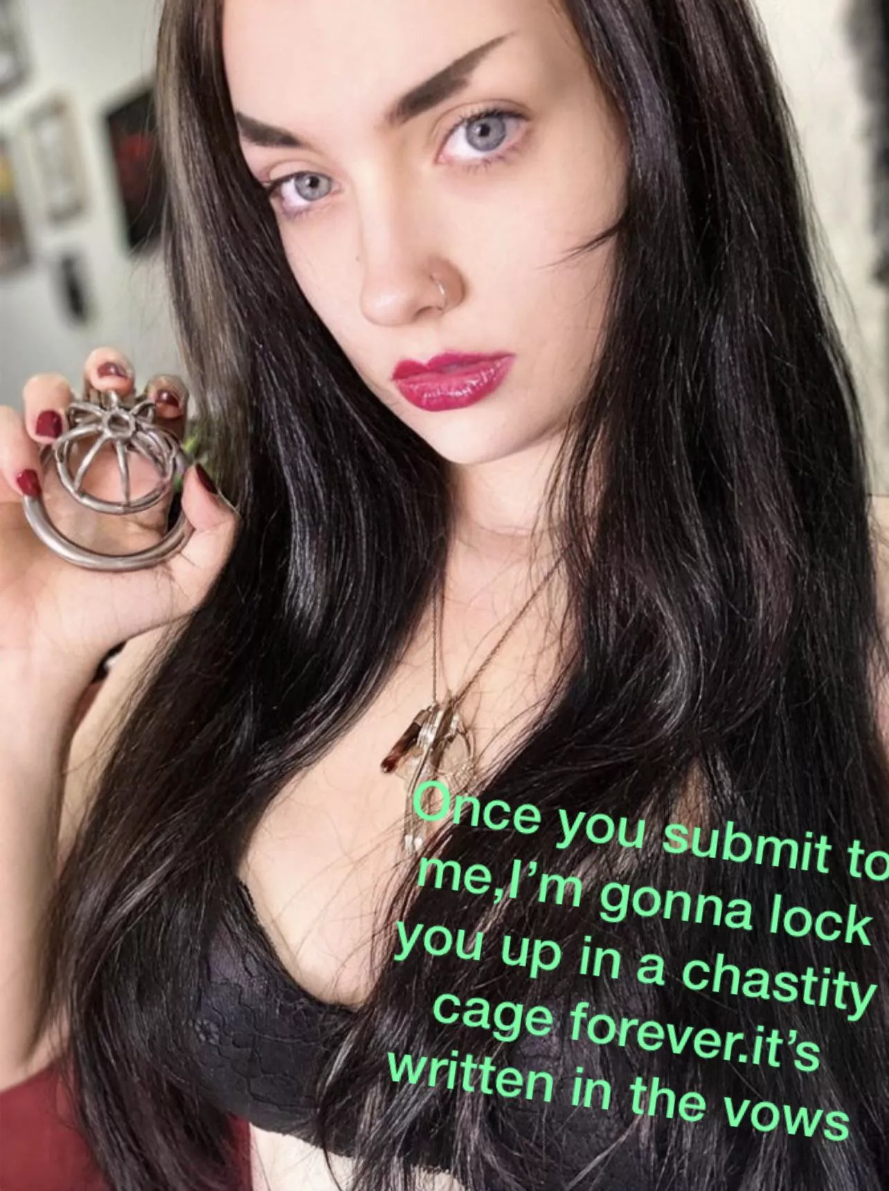 How lucky you are to get to worship me😈 posted by Goddessjezebeth01