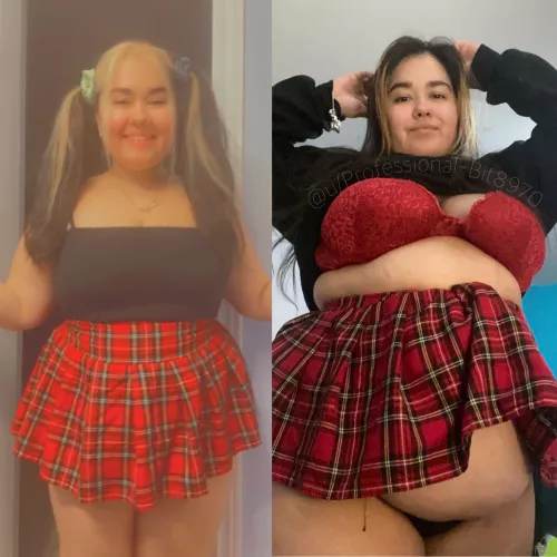 how many lbs do you think i’ve gained??🐷 by Professional-Bit8970