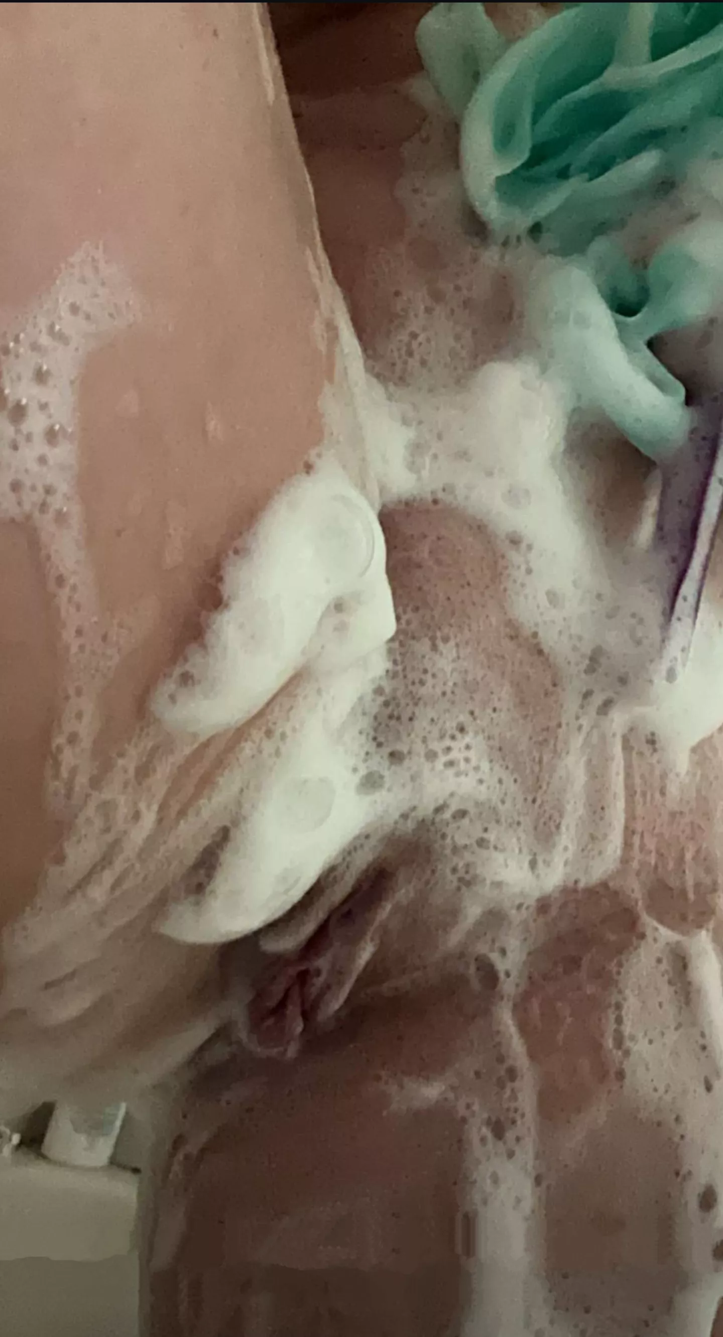 if only I was covered in this much cum instead of soap 💦 posted by big_pink69