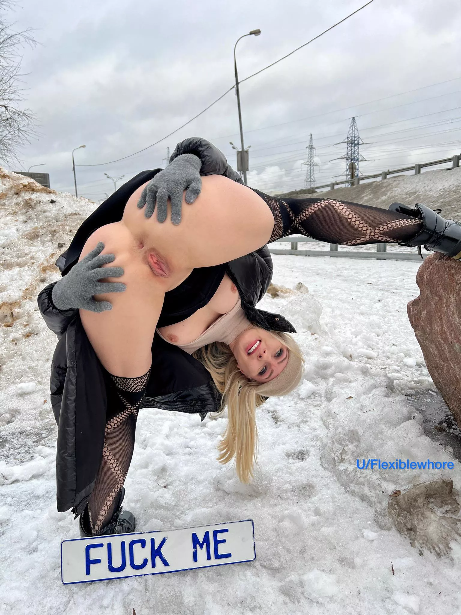 If you see me outside like this, will you fuck me immediately?😜 (f) posted by Flexiblewhore